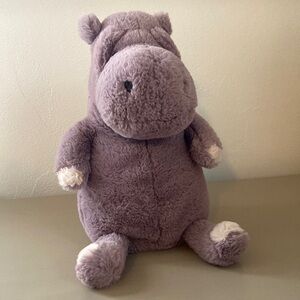 Jellycat Myrtle Hippopotamus Stuffed Animal - Like New Condition